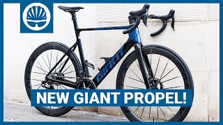 Giant Propel 2023  A 691KG Aero Road Bike With Disc Brakes [upl. by Sirovaj631]