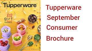 Tupperware September Month Consumer Brochure [upl. by Levinson]