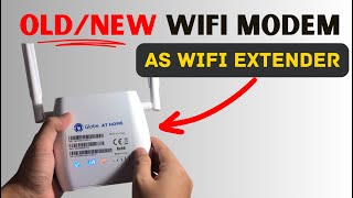 Convert your Wifi Modem as Wifi Extender ZLTS10G Globe at Home 2024 [upl. by Millda]