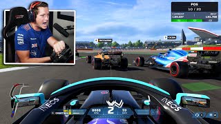 F1 2021 Gameplay  My First Race [upl. by Nerrual]