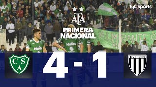 Sarmiento J 4 VS Gimnasia M 1  Fecha 6  Primera Nacional 20192020 [upl. by Ajiat959]