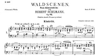 Robert Schumann Waldszenen Op 82 1849 [upl. by Dranyl]