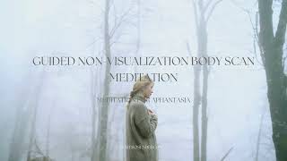 Meditation for Aphantasia  Guided NonVisualization Body Scan Meditation [upl. by Maureen]