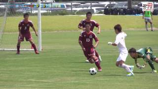 ルーテル学院vs神村学園 平成29年度全九州高等学校サッカー大会 [upl. by Kcirtap42]