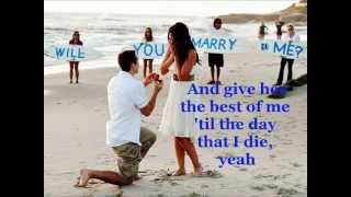 ♫♥♪ I Wanna Marry Your Daughter ♫♥♪ Brian McKnight Lyrics [upl. by Enymzaj]