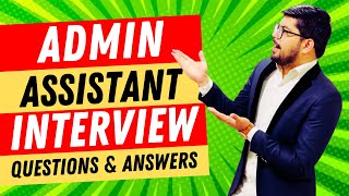 Admin Assistant Job Interview Questions and Answers  Administrative Assistant Job Interview [upl. by Petr]