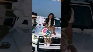 SIMONE BILES Celebrates Paris Triumph WITH NEW GWAGON simonebiles olympics [upl. by Yelrahc]