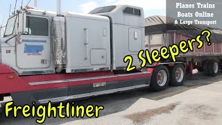 Freightliner With 2 Sleepers Spotted In Gary Indiana [upl. by Pedrick669]