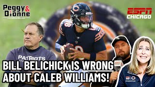 Why Bill Belichick is WRONG About Caleb Williams Expectations for the Chicago Bears Quarterback [upl. by Limak]