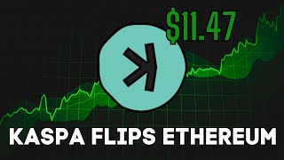 Kaspa Flips Ethereum [upl. by Remy]