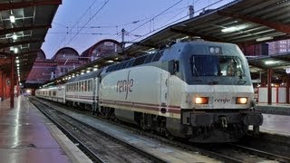 Tren Hotel Talgo Lusitania con coche 10000 Renfe serie 252 [upl. by Brieta641]