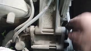 Diy how to replace alternator belt mazda bongo r2 engine [upl. by Inanuah]