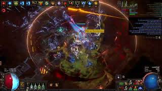 Mana Stacking Rage Vortex Hierophant  324 Path of Exile [upl. by Idnyl379]