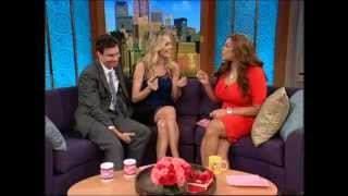 The Wendy Williams Show  Rebecca Romijn and Jerry OConnell Discuss NIVEA Million Moments of Touch [upl. by Notyrb]