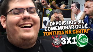 CASIMIRO REAGE RÁDIO CRAQUE NETO  CORINTHIANS 3X1 JUVENTUDE  COPA DO BR 2024  Cortes do Casimito [upl. by Esiuqcaj]