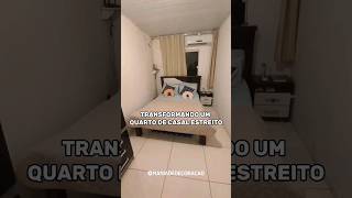 Transformação quarto de casal estreito [upl. by Elconin]