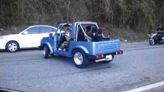 suzuki samurai rotativorotary burnout coamo 2011 [upl. by Tchao]