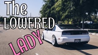 Nissan 300zx Review  THE LOWERED LADY [upl. by Clio25]