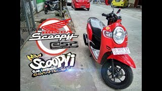 Review Lengkap Honda All New Scoopy Merah  Test Ride  Testimoni  Kelebihan Dan Kekurangan [upl. by Belva]