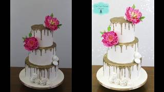 How To Edit and Add a Watermark to your Cake Pictures online quick and easy [upl. by Naoma]