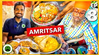 Amritsar Street Food Tour  Pehelwan Kulcha Dodh Soda Beera Samosa amp More  Veggie Paaji [upl. by Arjan67]