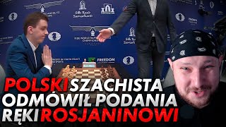 Polak nie podał ręki Rosjaninowi [upl. by Eibbed]