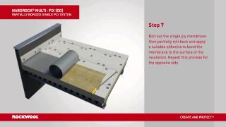 HARDROCK® MultiFix Dual Density DD Partially Bonded Single Ply System [upl. by Wallace465]