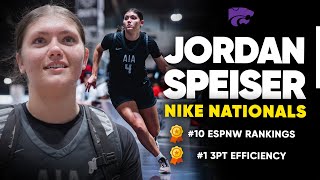 Top 10 ESPN Ranked Jordan Speisers Unmatched 3Point Domination at Nike Nationals [upl. by Layney]