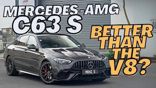 2024 MercedesAMG C63 S full review [upl. by Yankee]