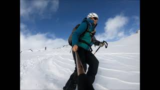 Ski de rando Terre Rouge partie 1 [upl. by Luby665]