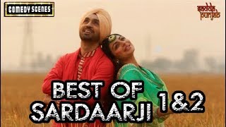 Comedy Scenes  Diljit Dosanjh  Best Of Sardaarji 1amp2  Comedy Movies [upl. by Bierman]