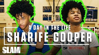 Sharife Cooper is a STAR “HAD TO GRIND LIKE THAT TO SHINE LIKE THIS”  SLAM Day in the Life [upl. by Ahtiuqal]