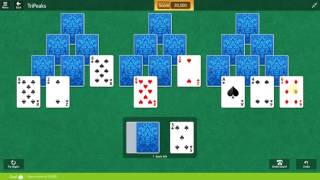 Microsoft Solitaire Collection  Tripeaks  April 15 2017 [upl. by Elleinwad987]