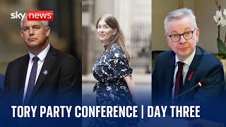 Conservative Party Conference  Day Three [upl. by Ahseet]