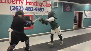 Longsword sparring Friday night time [upl. by Ireg]