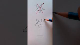 How To Draw Star Like Pro shorts shortsfeed youtubeshorts art [upl. by Arodasi]