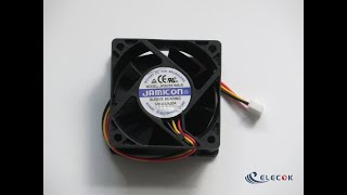 JF0625S1MSR 12V 020A 3wires Cooling Fan [upl. by Kimmie730]