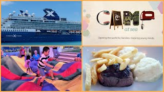 Celebrity Cruises Camp at Sea Kids Club Activities amp Food 4K [upl. by Ely]