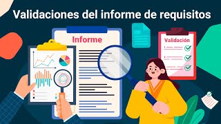 Validaciones del informe de requisitos [upl. by Roye]