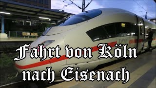 Zugfahrt nach Eisenach [upl. by Bendick]