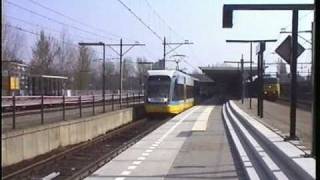 Lightrail op de RijnGouwelijn [upl. by Esyak]