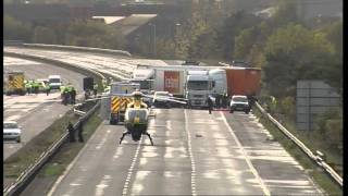 At least seven dead in horrific M5 motorway smash [upl. by Barfuss]