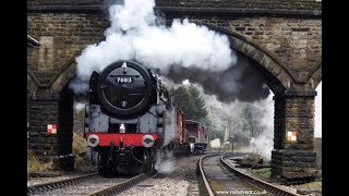 A Day With Steam Locomotive No 70013 Oliver Cromwell  The Trailer 4K [upl. by Jevon]