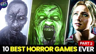 10 Most SCARY amp HORROR Games Of All Time  For Mobile PC amp Consoles HINDI [upl. by Norramic480]