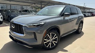 Harbor Gray 2025 INFINITI QX60 Autograph Walkaround [upl. by Brendis]