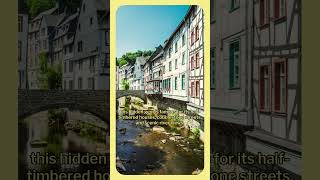 🇩🇪 Monschau Germany A Hidden Medieval Gem [upl. by Llenet]