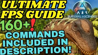 Best FPS amp Performance Settings Guide Ark Survival Ascended [upl. by Aehsa]