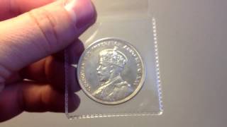 1935 Canadian voyageur silver dollar [upl. by Palumbo]