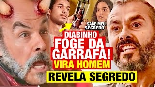 RESUMO RENASCER Diabin FOGE DA GARRAFA Vira homem Revela segredo e DESMASCARA Mariana [upl. by Roselane]