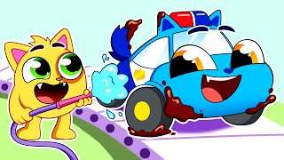 Time to Wash the Baby Car Karaoke Version  More Kids Songs and Nursery Rhymes [upl. by Ysak]